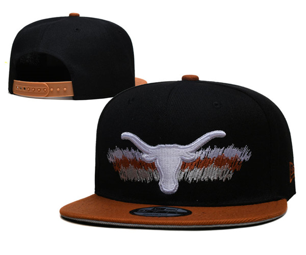 Texas Longhorns Stitched Snapback Hats 003